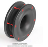 Off-road winch rope pulley