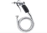 Sina Rinsing Gun with open end of hose and amountable connection set-stainless steel hose