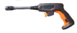 Economy long plastic gun handle