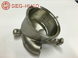 Investment Casting Stainless Steel Exit Flange for Truck Radiator