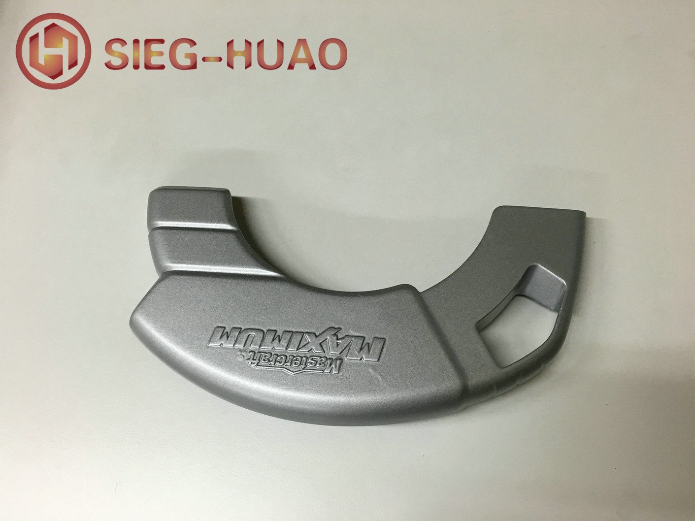 Magnesium Alloy Die Casting Powder Coated Butt Plate for Lawn Mower