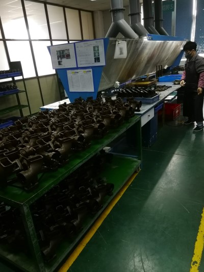 wax tree assembling