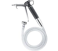 Sova Rinsing Gun with open end of hose and amountable connection set