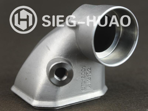Investment Casting CNC Machined Stainless Steel Inlet Pipe for EHRS System