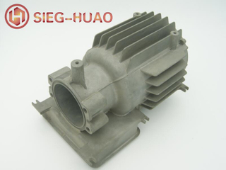 Aluminum Die Casting Sand Blasted Electric Motor Shell ADC12